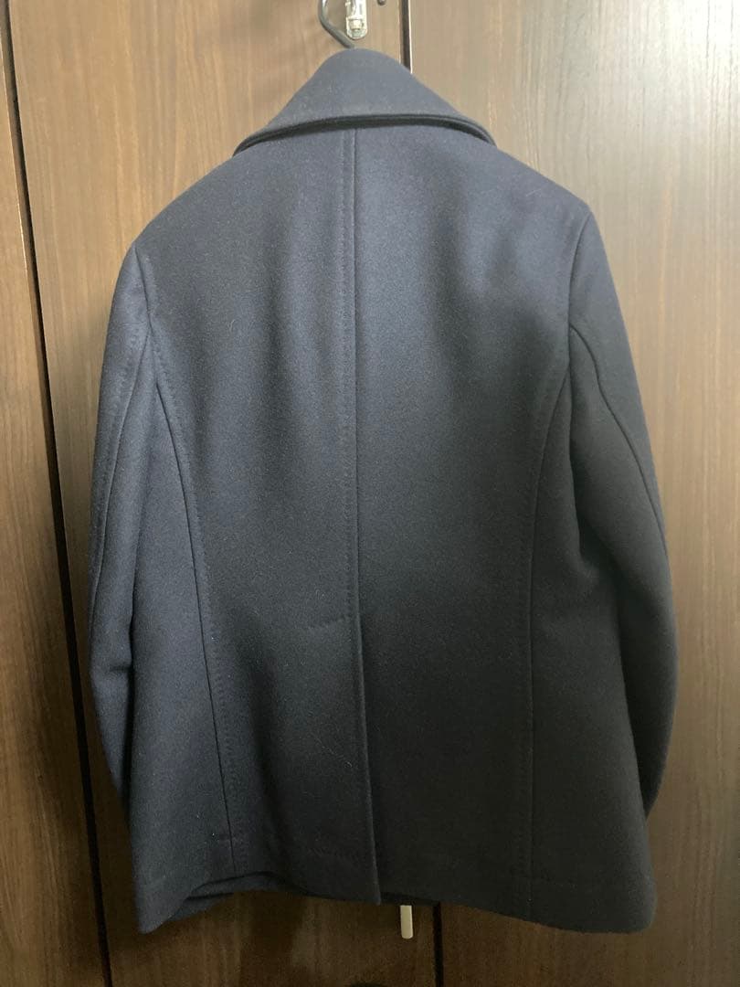 DSQUARED2 ネイビー ダブルブレスト ピーコート 46