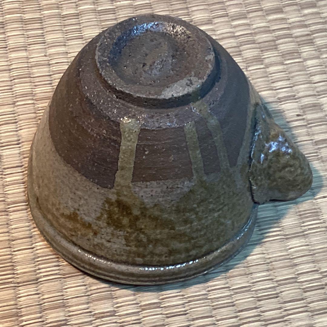 唐津片口茶碗　時代もの