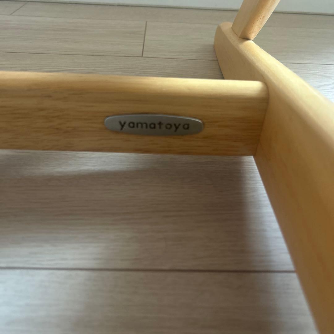 送料込！大和屋すくすくチェア　ハイチェア　消毒済