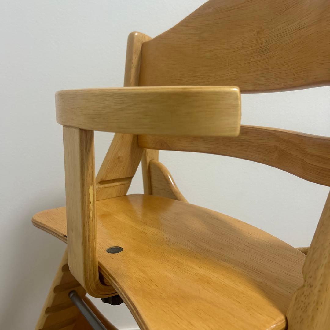 送料込！大和屋すくすくチェア　ハイチェア　消毒済