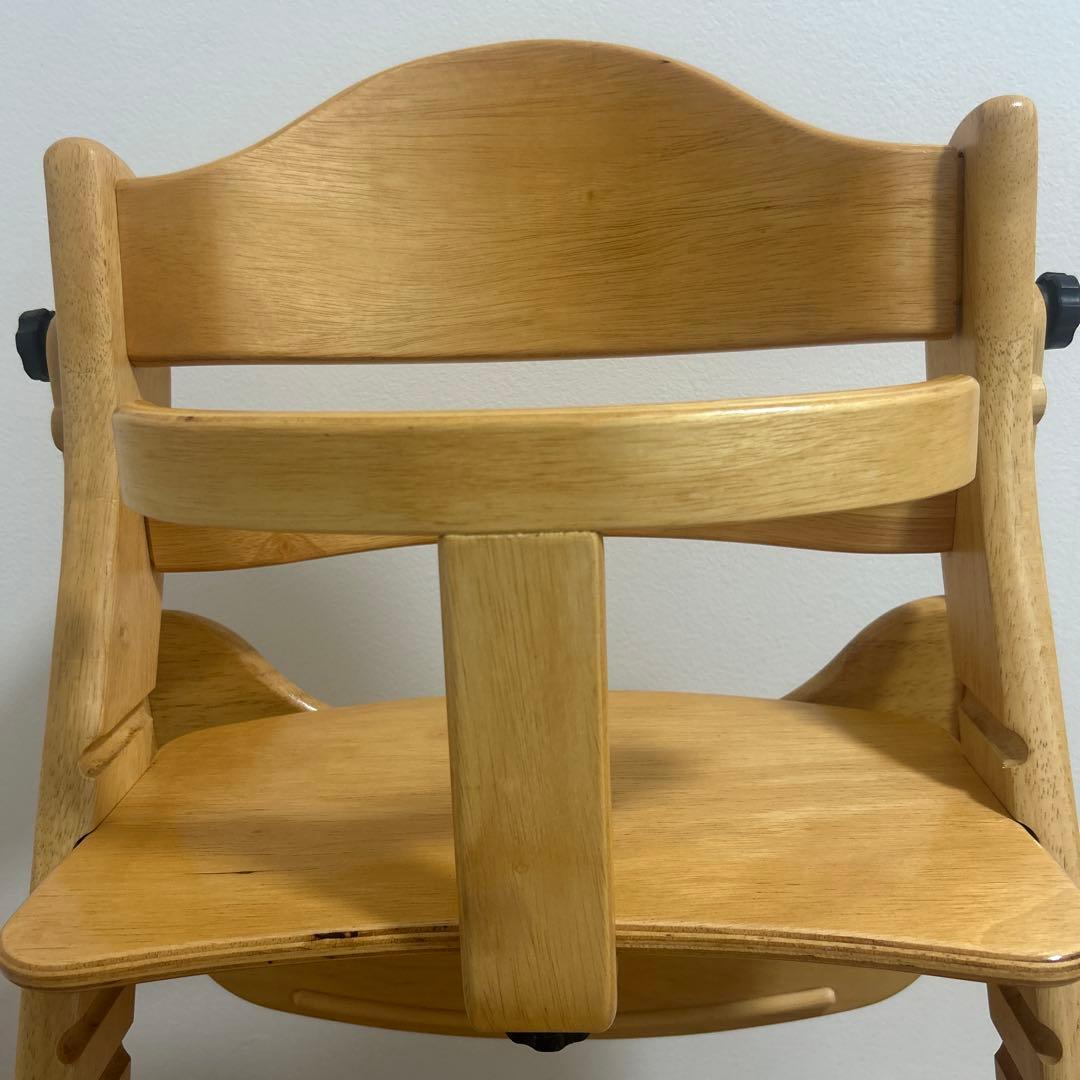 送料込！大和屋すくすくチェア　ハイチェア　消毒済