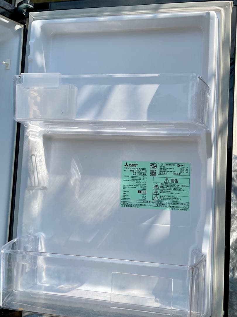 H*M様 冷蔵庫　単身用　三菱電機　ブラック　単身用冷蔵庫　黒　1人暮らし　送料