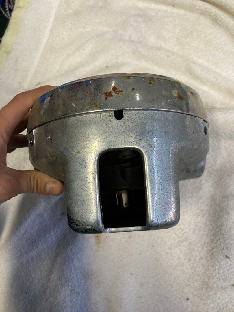 CIBIE バイク　ヘッドライト　シビエ　当時物