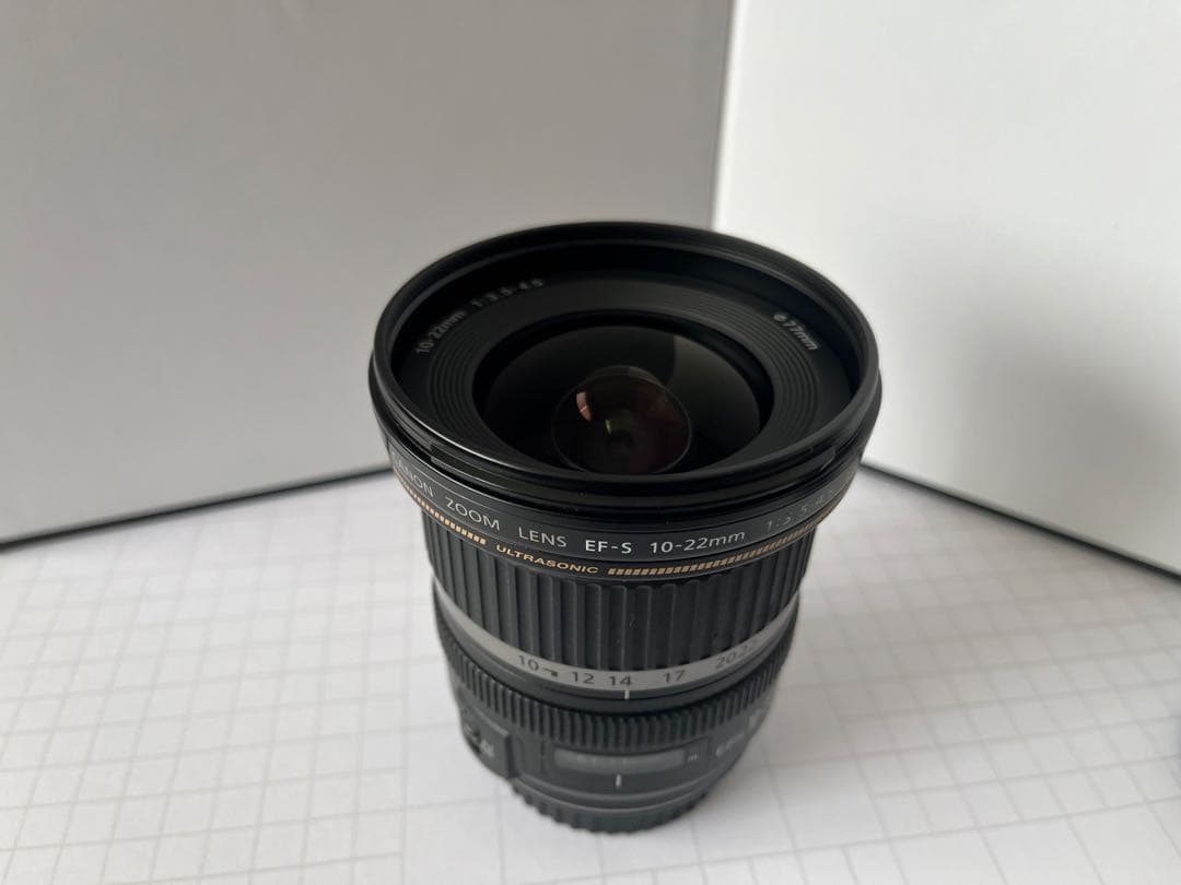 美品Canon EF-S 10-22㎜　1:3.5-4.5USM フィルター付き
