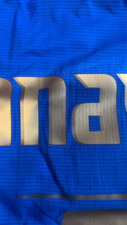 イタリア代表ファビオカンナバーロ EURO2008予選 選手支給品ユニフォーム