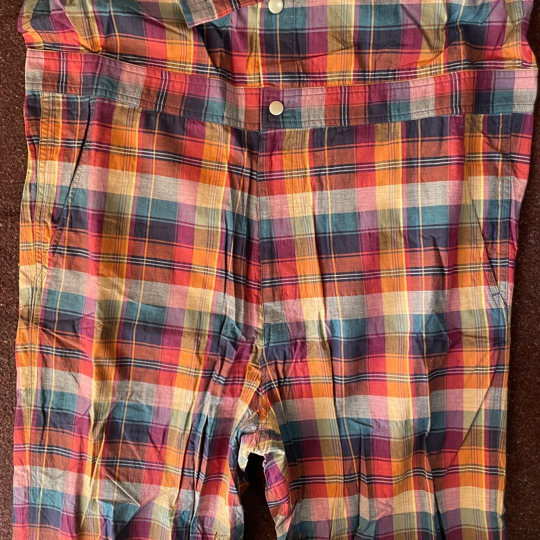 新品 ts(s)×Suicoke オールインワン M つなぎ マドラスチェック