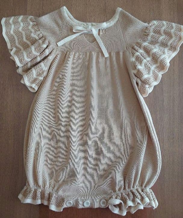 ふじこさま専用マブリ　MABLI　ロンパース　2Y　ベージュ