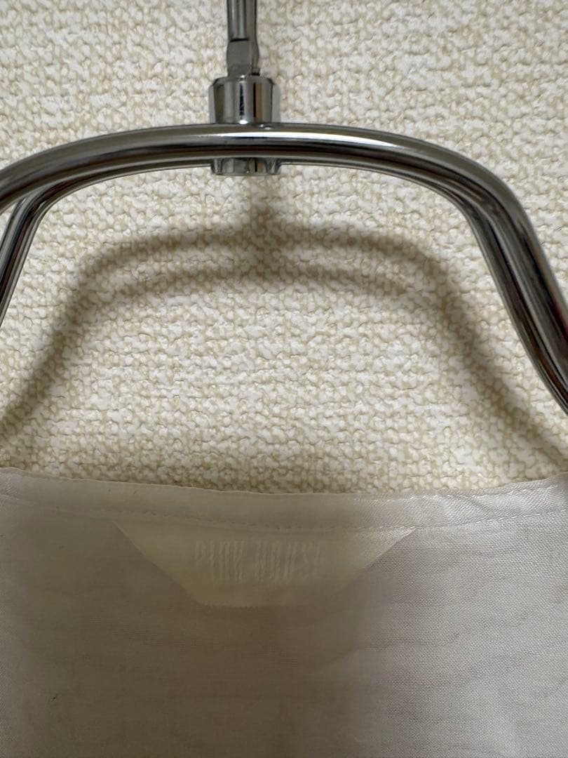 ピンクハウス 綿ローン 段々レース襟 ブラウス カネコイサオ