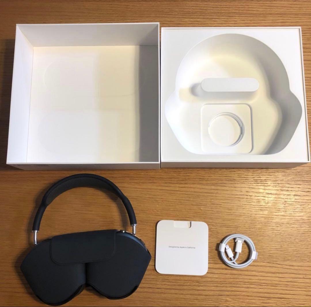 Apple純正品アップルAirPods MAX スペースグレイ スペースグレー