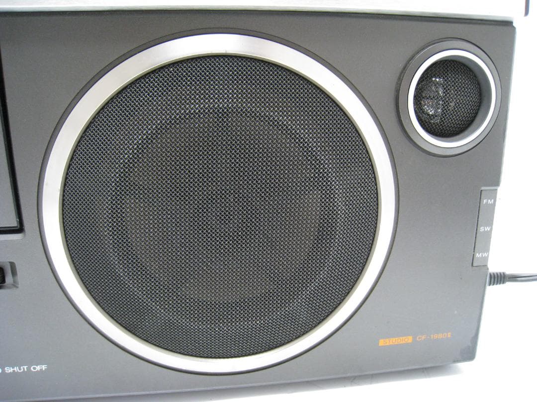 専用カバー付 SONY レトロラジカセ CF-1980ii