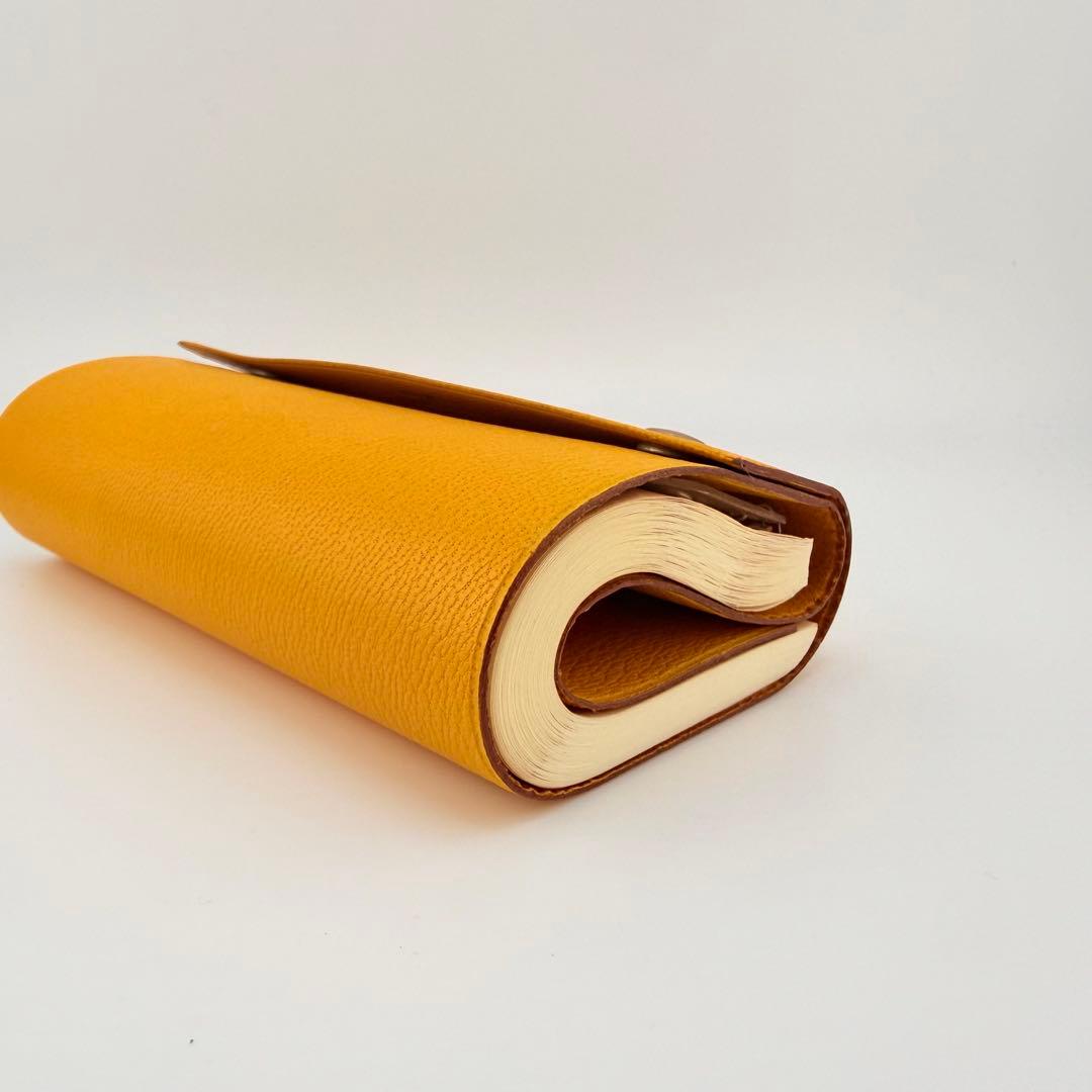 エルメス カイエルーレ シェーブル ロールノート ◯X刻印