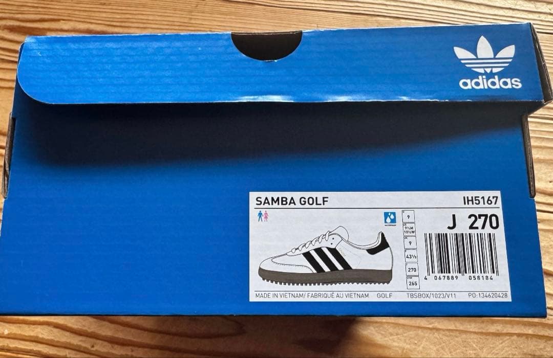 シューズ(男性用) adidas samba golf 27cm