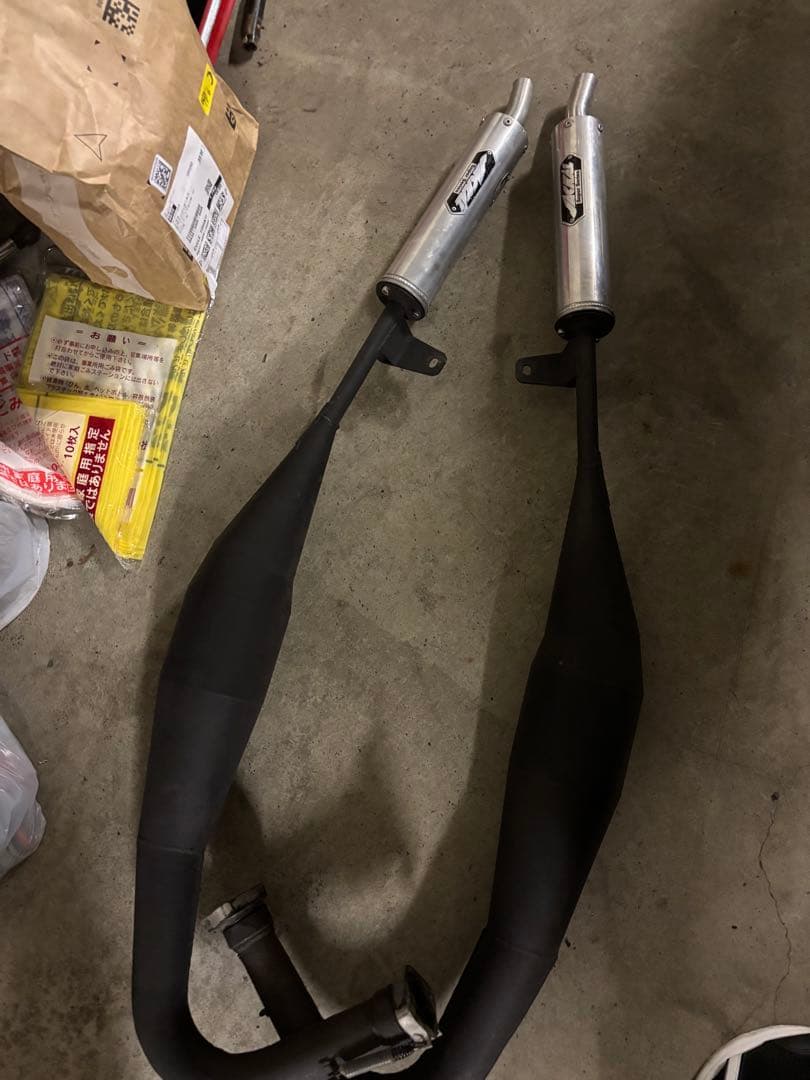 RZ250R RZ250 チャンバーマフラー