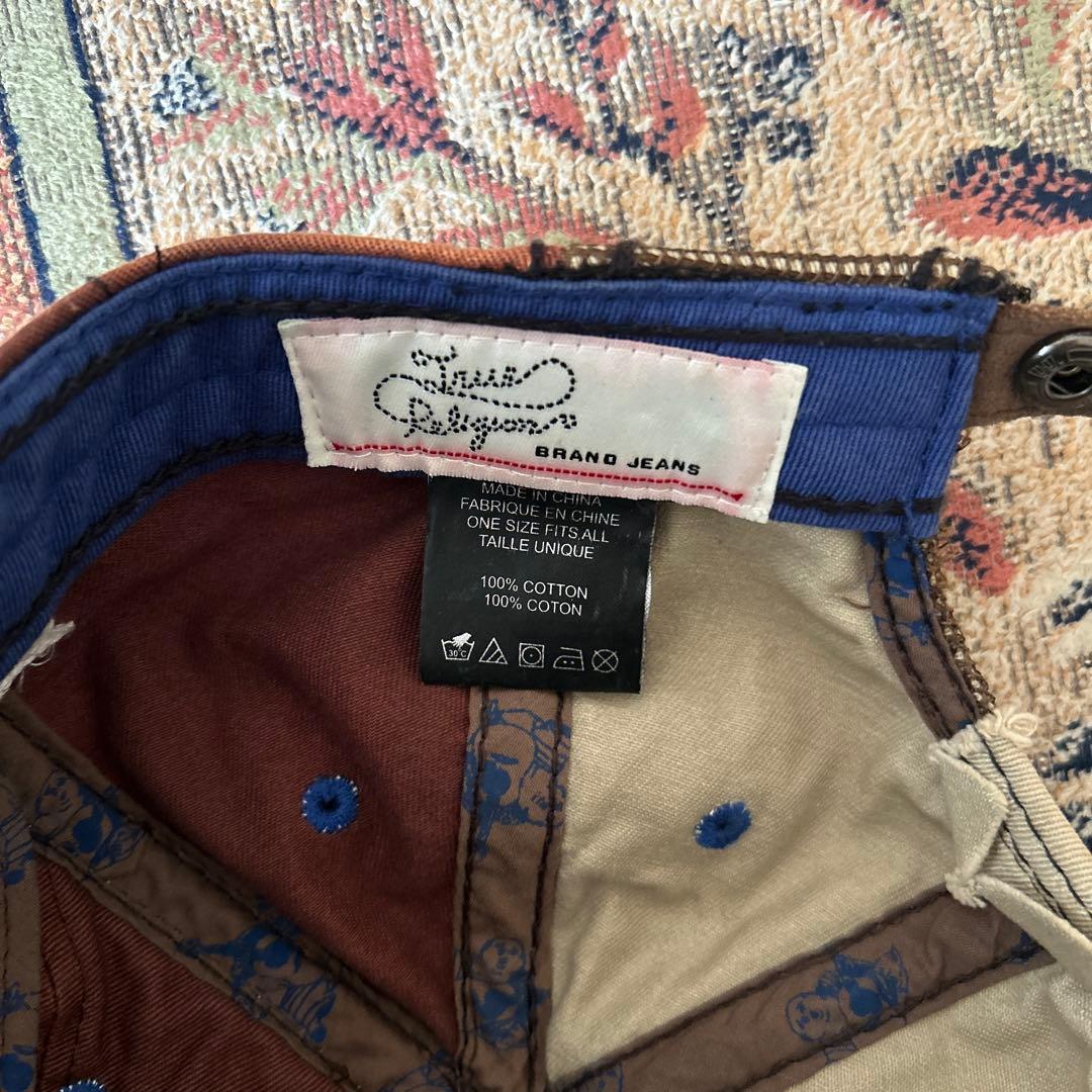 True Religion キルティングキャップ ブラウン/ベージュ　まとめ売り