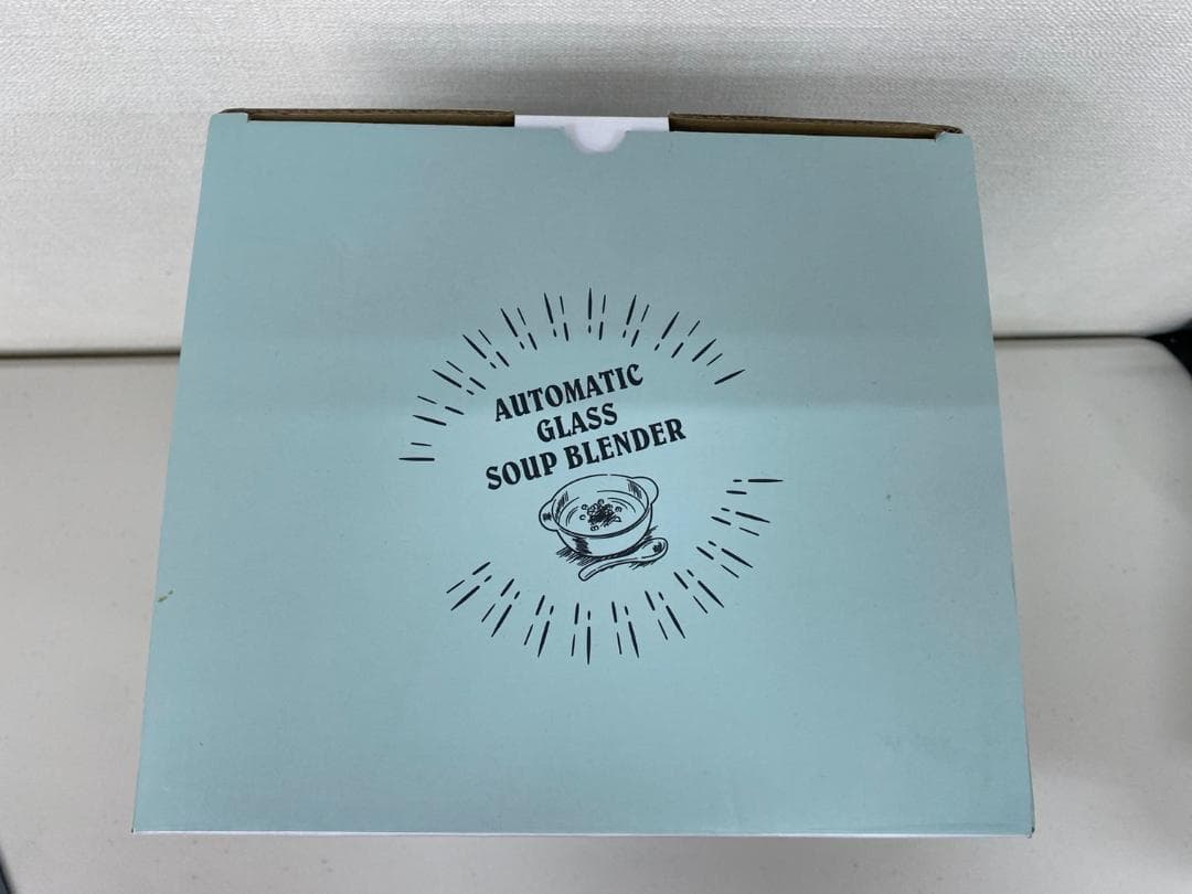 未使用品 トフィー スープメーカー K-AS1 ペールアクア ガラスタイプ