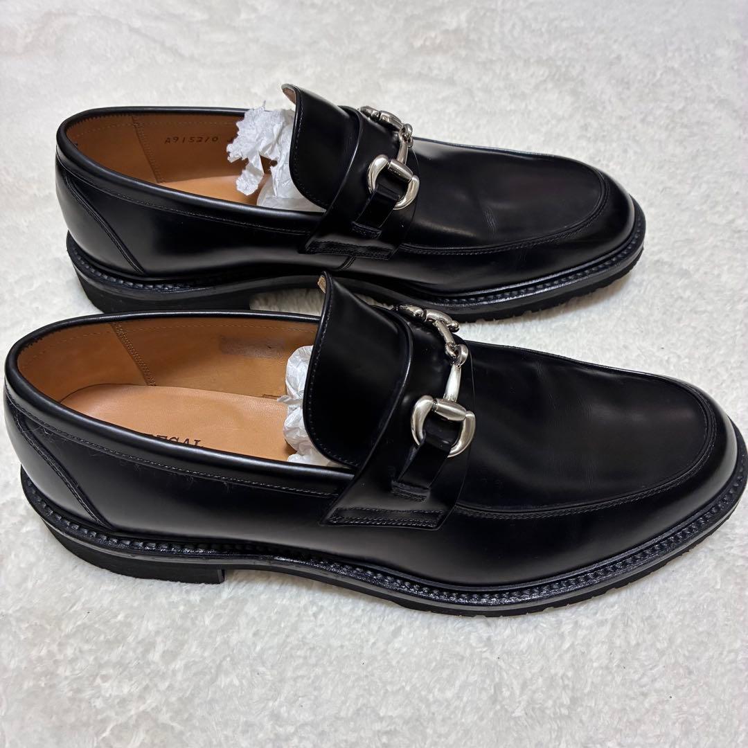 極美品　リーガル　JN50 ビットローファー　ブラック　レザー　金具　27cm