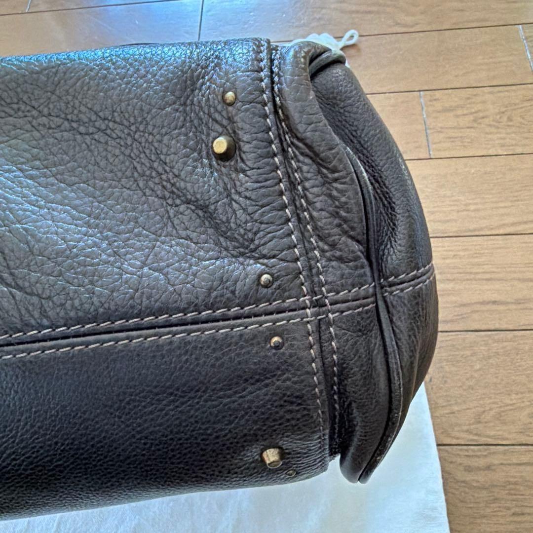 Chloe パディントン　ダークブラウン ショルダーバッグ