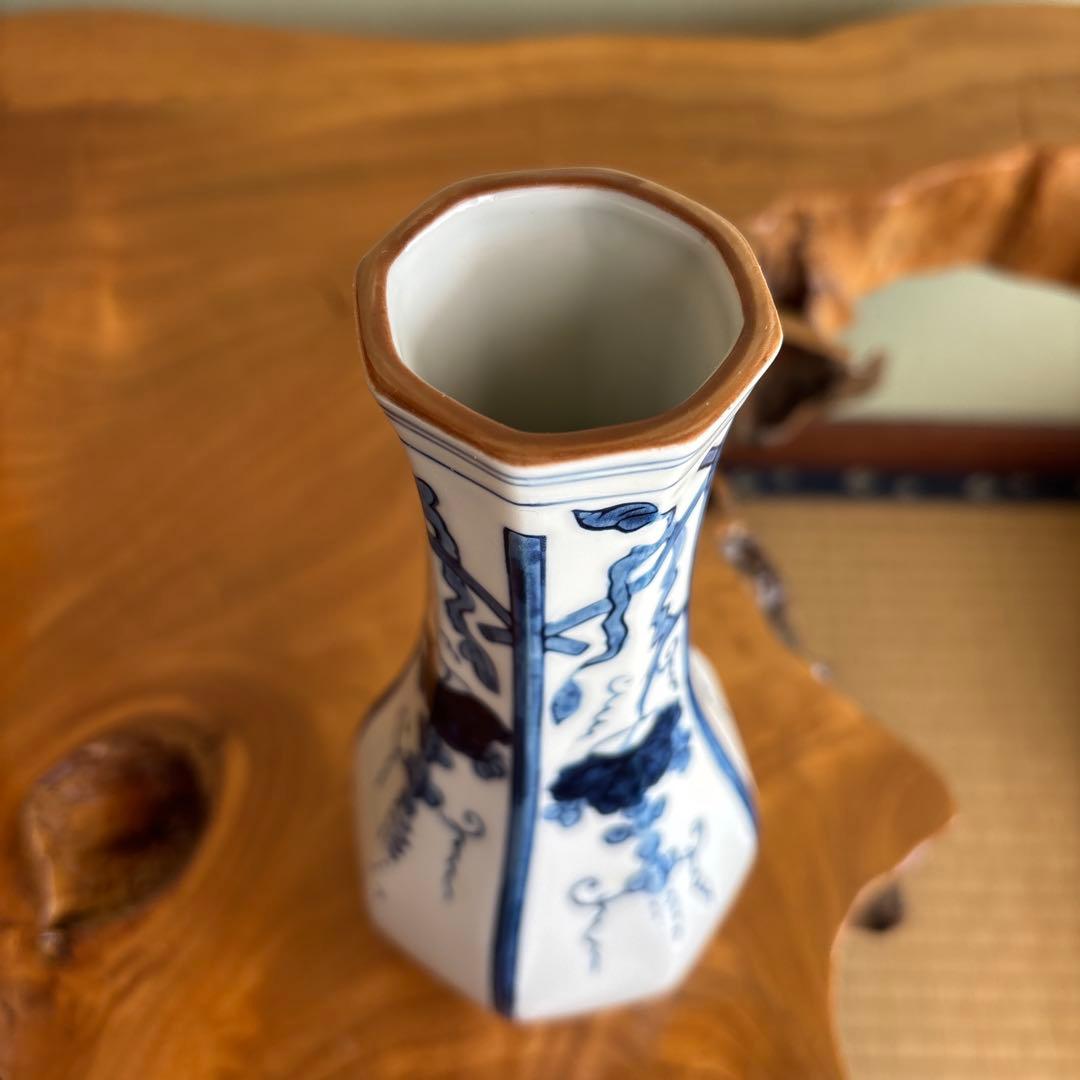 ぶどう棚 皆具 古染付型物 石崎英治作 寿ゞか焼 清宝窯 茶道具 共箱