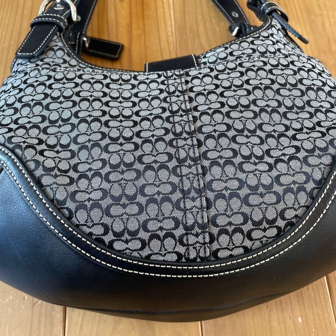 Coach SOHO ワンショルダーバッグ ブラック/グレー