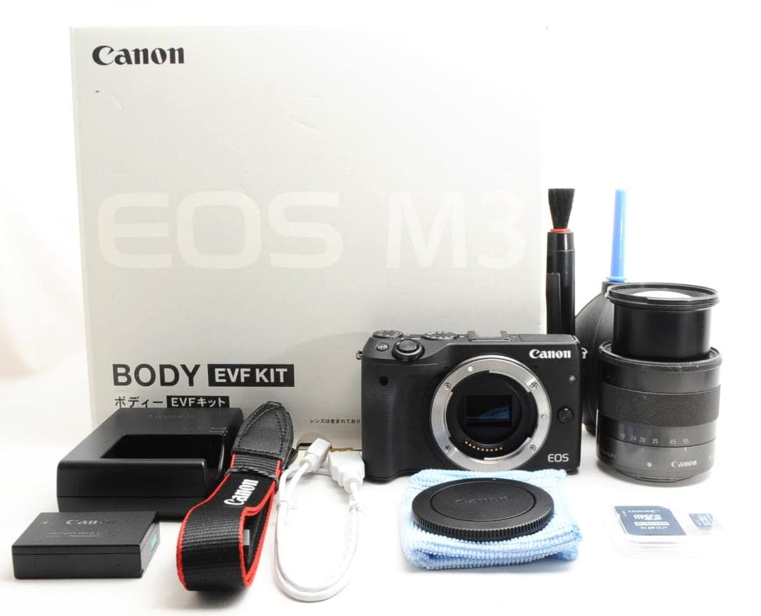 【最大2200円引】Canon EOS M3 ミラーレスカメラ スマホ転送