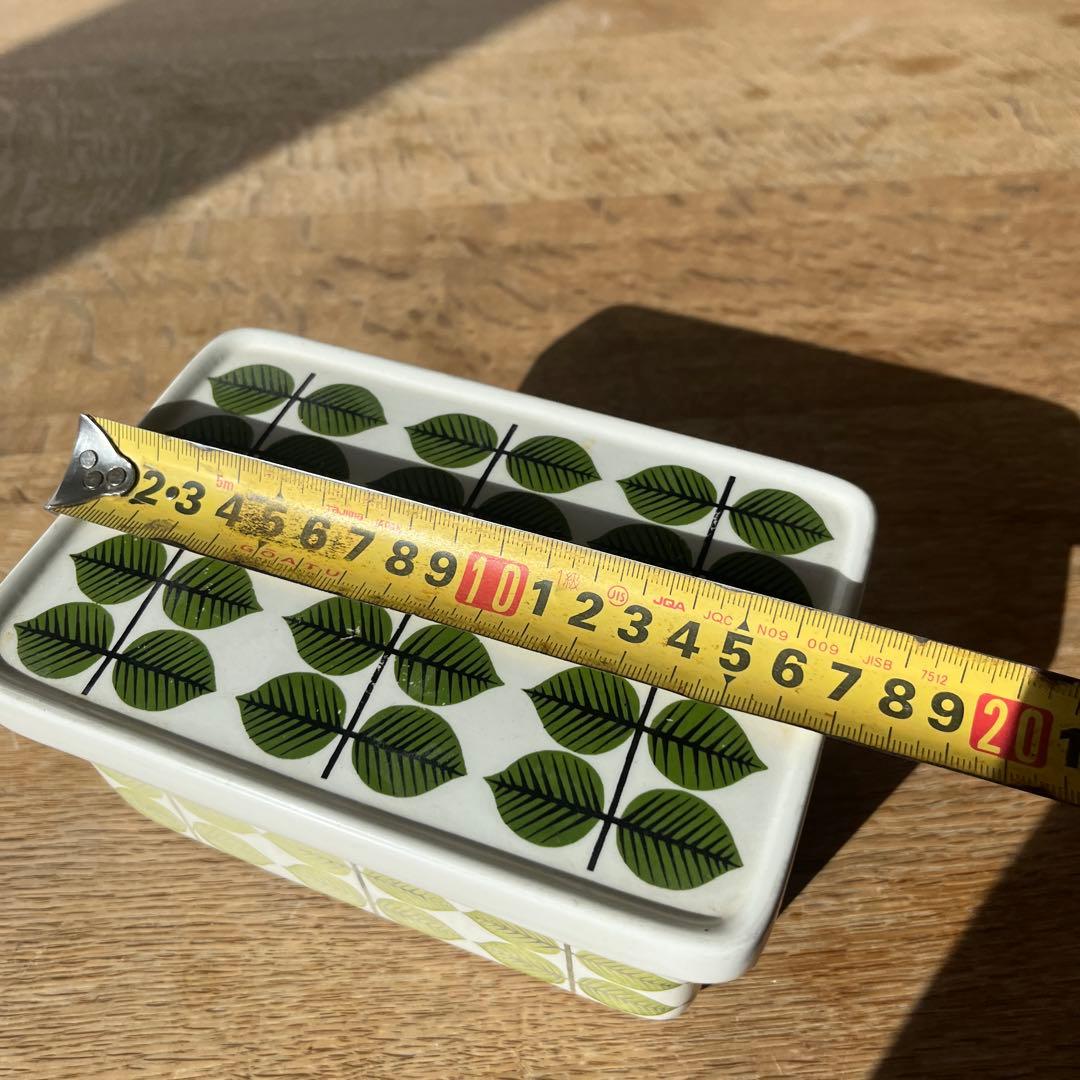 グスタフスベリ Stig Lindberg ベルサ バターケース