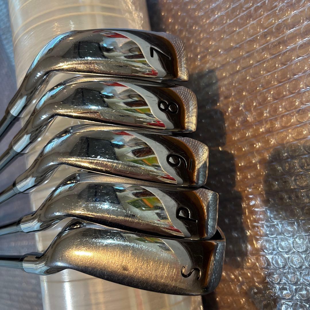 美品　マックレガー　MACTEC NV202 ドームアイアン5本セット