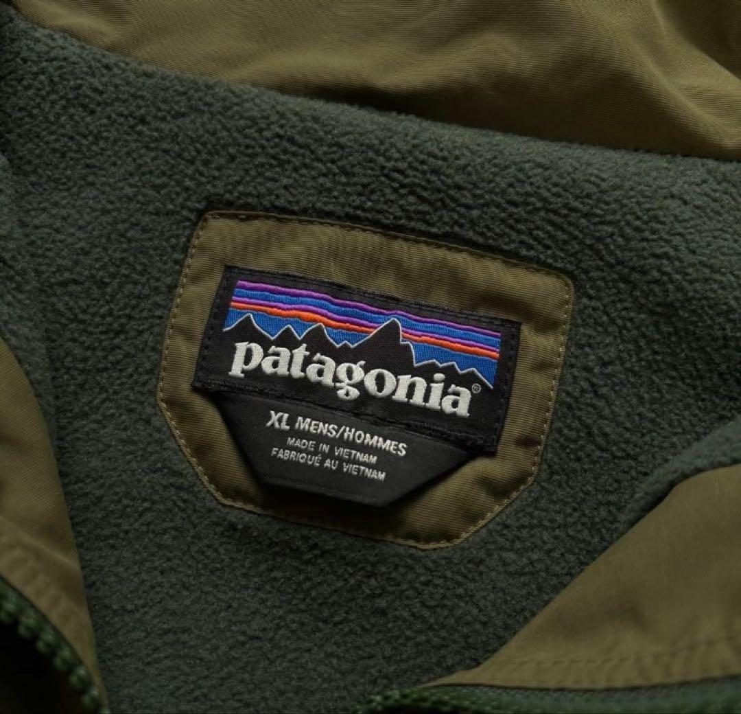 h*8様 Patagonia シェルドシンチラ　ジャケット　カーキ　XL