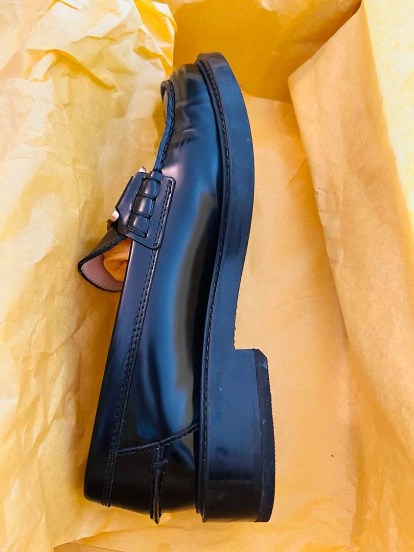 【美品】TOD'S トッズケイトローファーブラック サイズ37