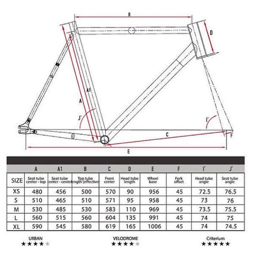 ENGINE11 CRITD ピストバイク　フレーム　バトンホイール付き