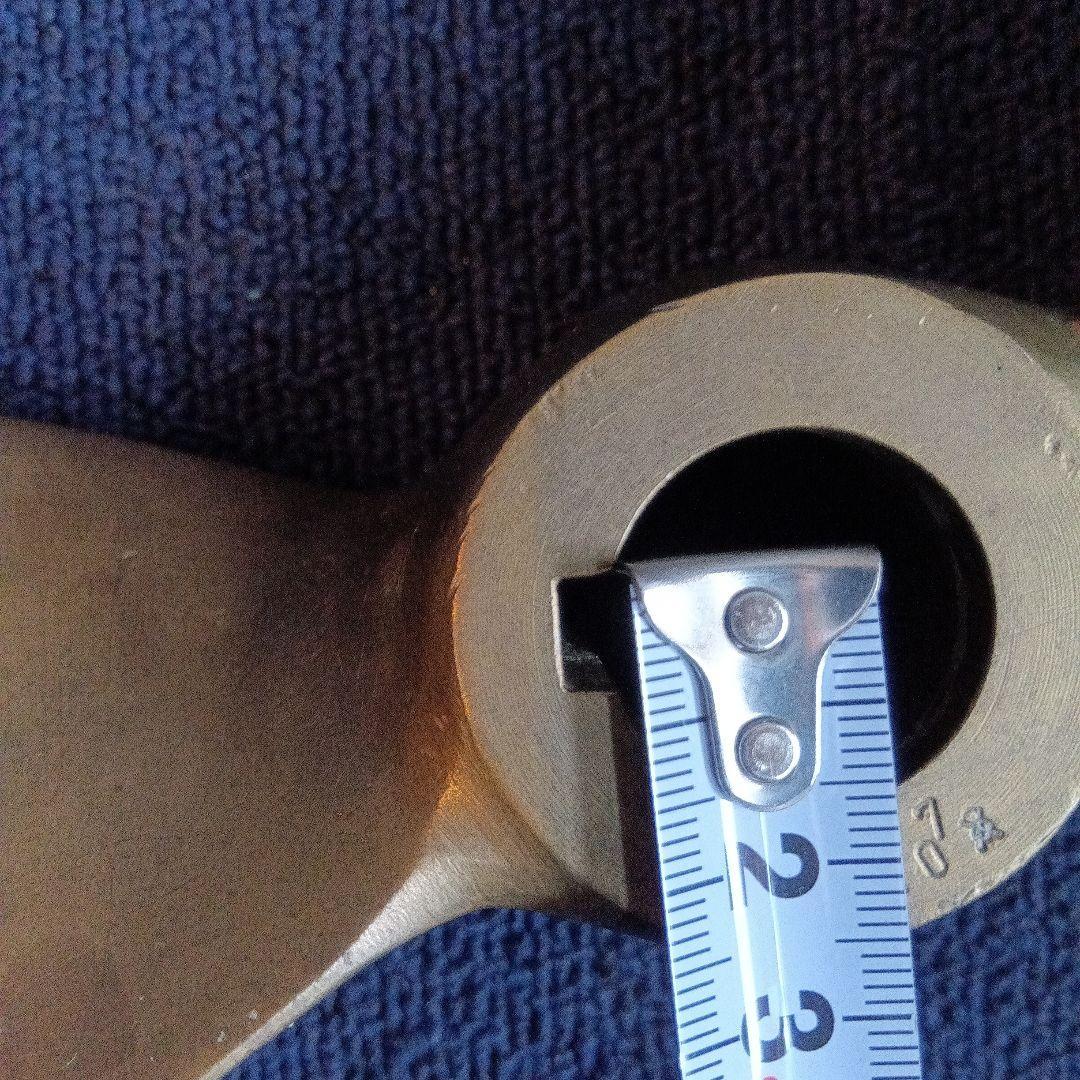 真鍮製プロペラ 約2.8ｋｇ　ボート　ヴィンテージ　置物　ディスプレイ