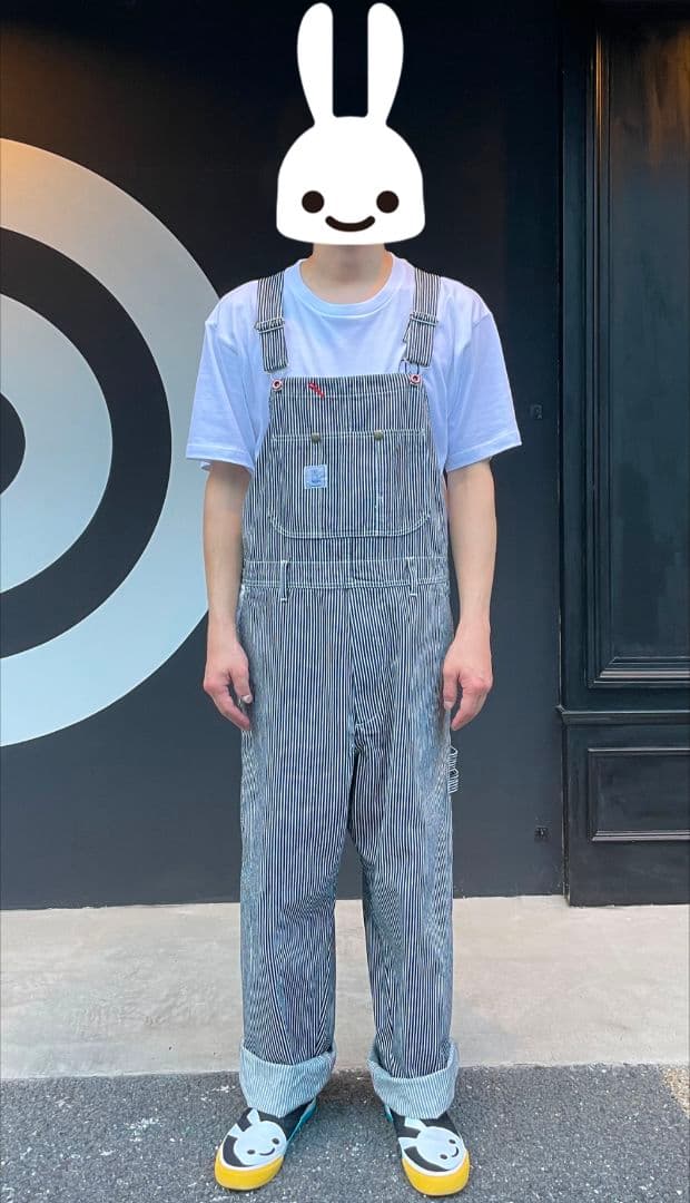 m*o様 CUNE ヒッコリー オーバーオール 絶版 希少 入手困難