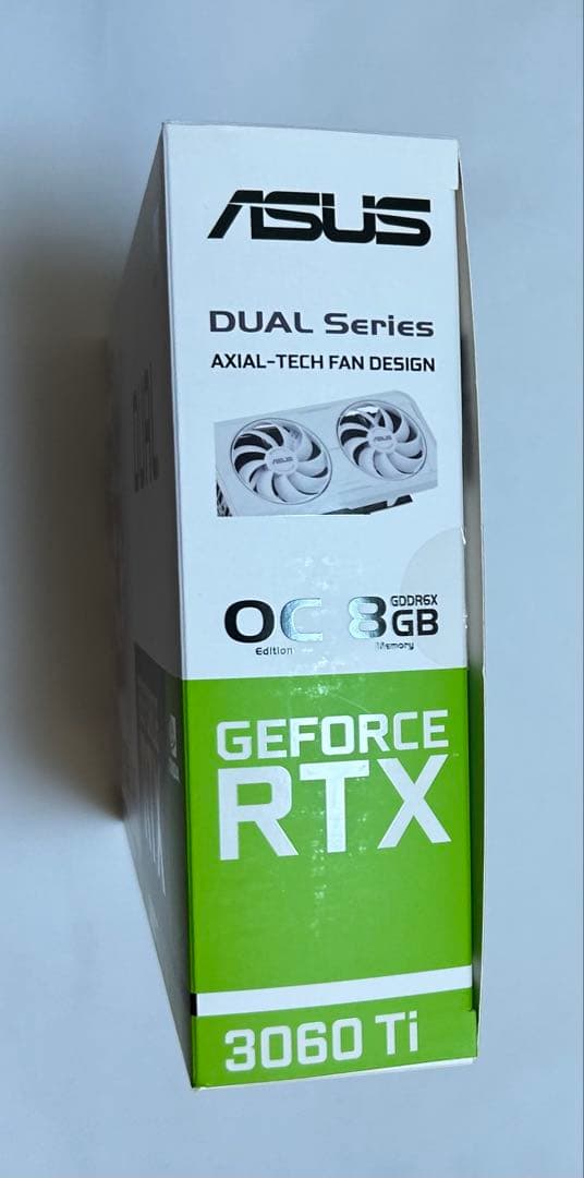 グラフィックボード・グラボ・ビデオカード ASUS GeForce RTX 3060 Ti White