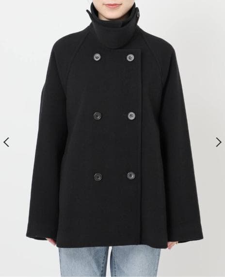 Spick and Spanスピック＆スパン　スタンドカラーショートコート