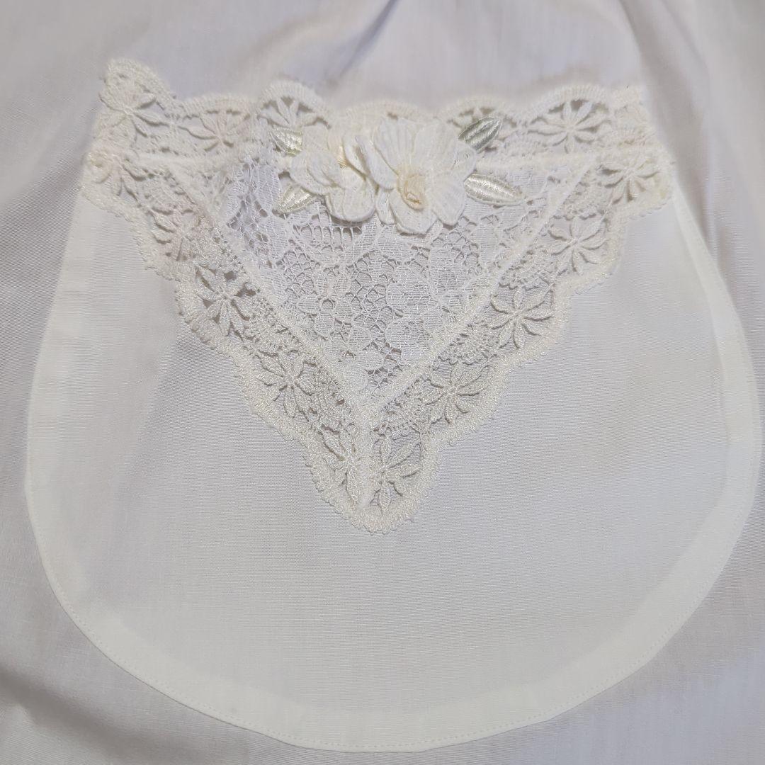 さえら　ヒスクローネ　サロンエプロン　レースエプロン