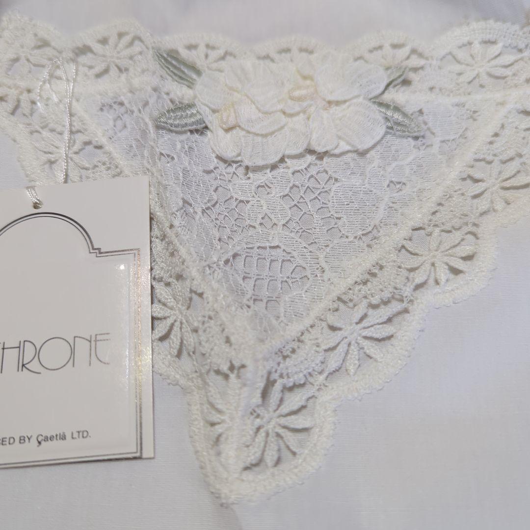 さえら　ヒスクローネ　サロンエプロン　レースエプロン