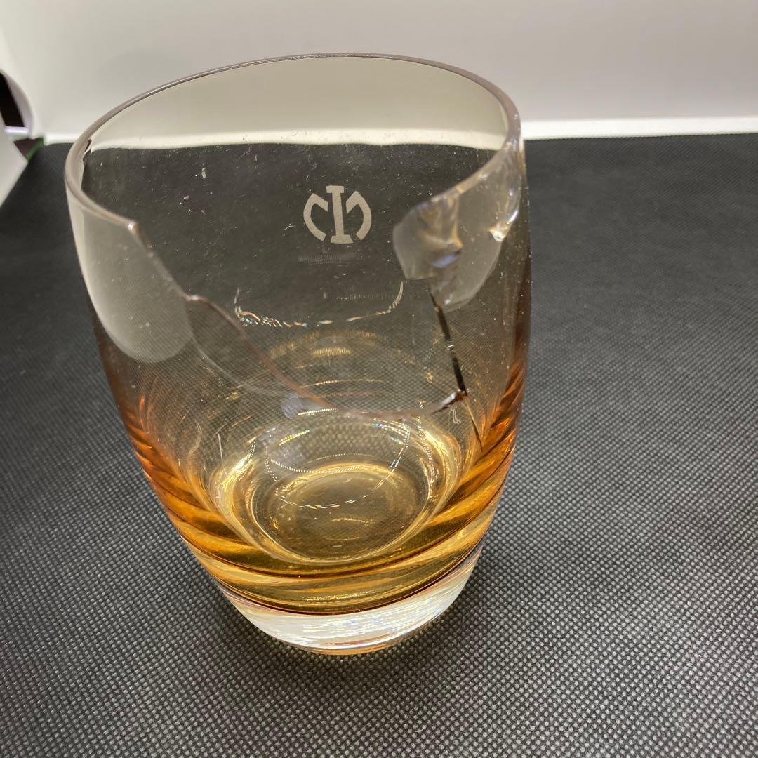 満州鉄道　瑠璃硝子　ガラス　コップ　满铁杯子　中国購入