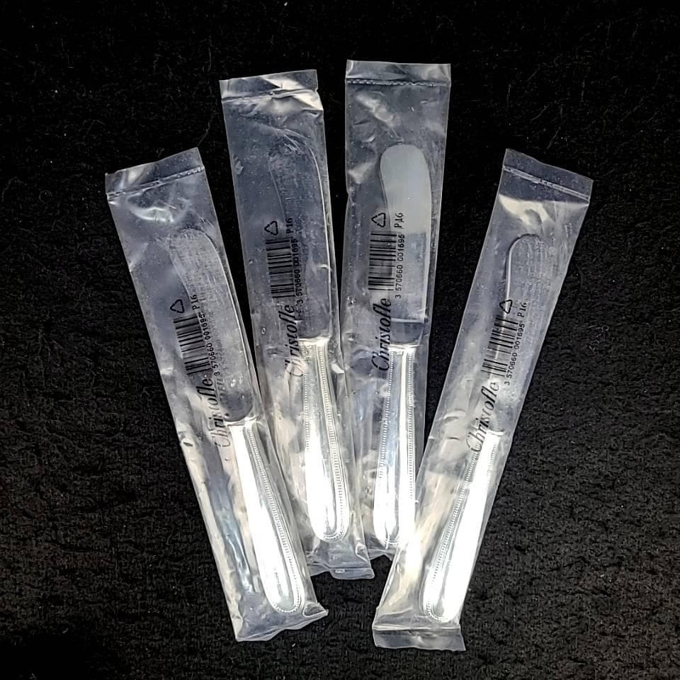 ・未使用・クリストフル パール　フォーク　ナイフ　スプーン　29点　定価50万円