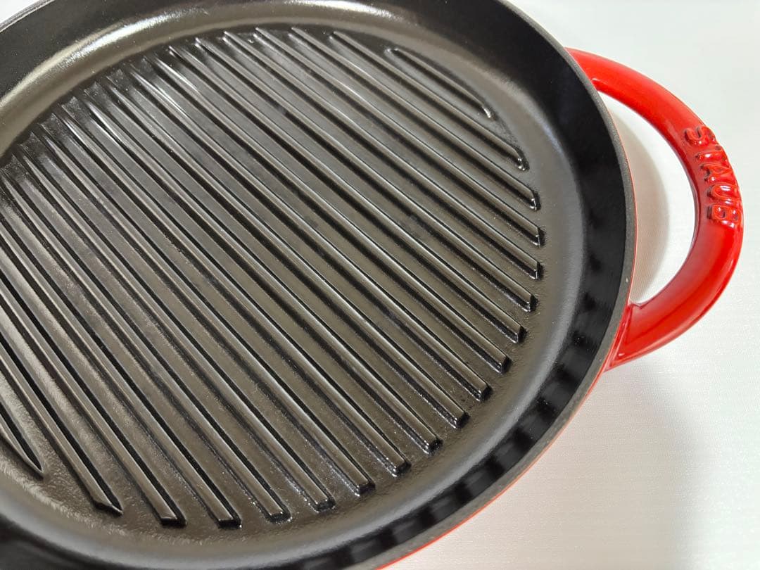 ストウブ staub ピュアグリル ラウンド チェリー 26cm