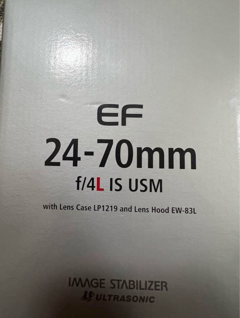 【新品】Canon EF 24-70mm F4L IS USM