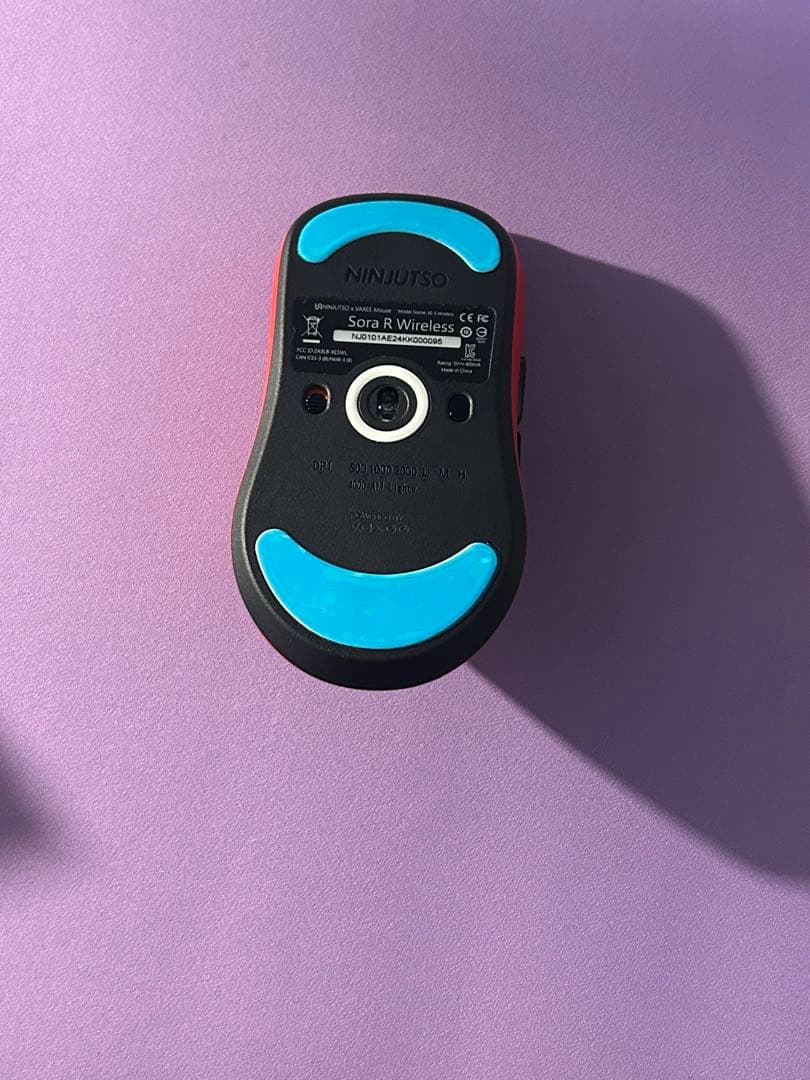 マウス・トラックボール Vaxee x Ninjutsu Sora 4k wireless Red