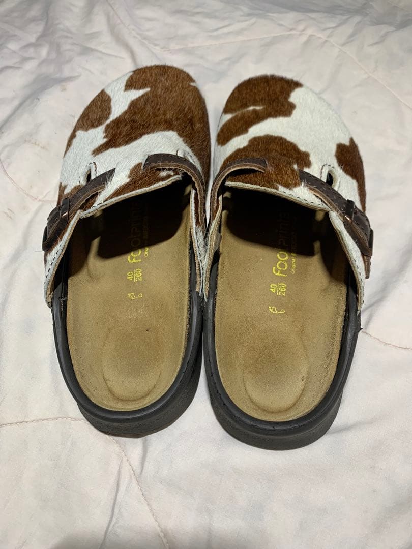 超希少 廃盤 ビルケンシュトック ビルキー ハラコ 牛柄 サンダル 26㎝