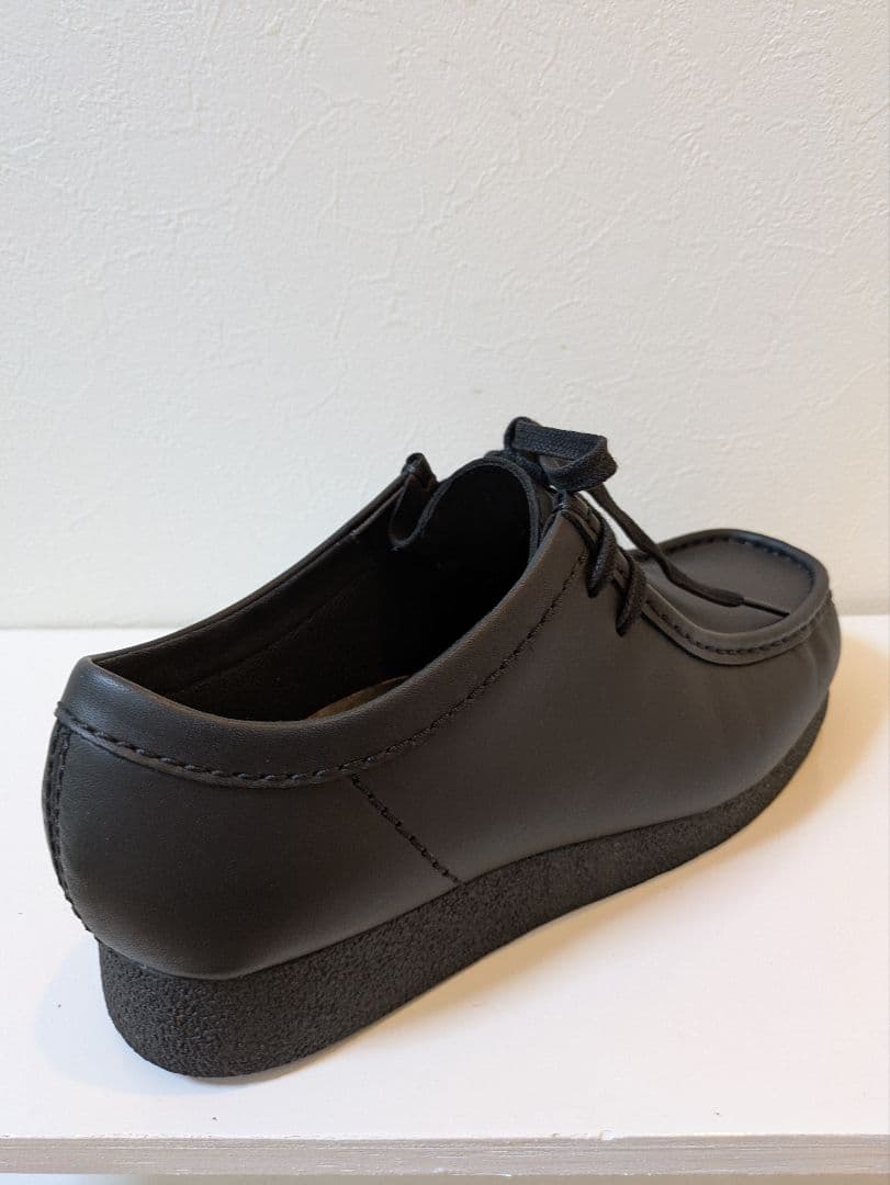 Clarks クラークス ワラビーエヴォウォータープルーフ ブラックレザー