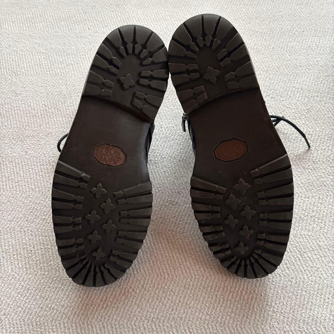 定価71400円 foot the coacher ウイングチップ サイドジップ