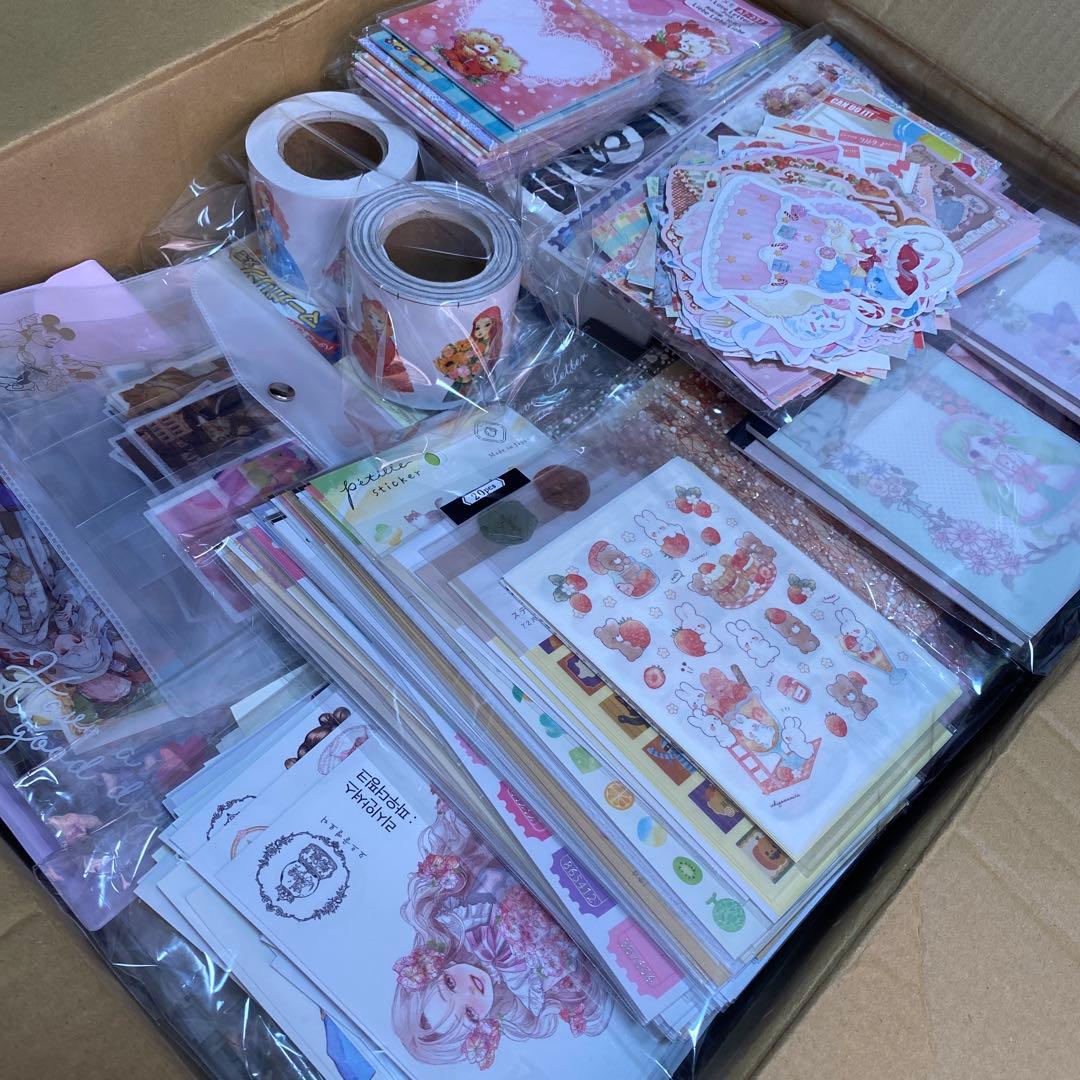 100サイズ 紙モノ コラージュ素材 大量まとめ売り