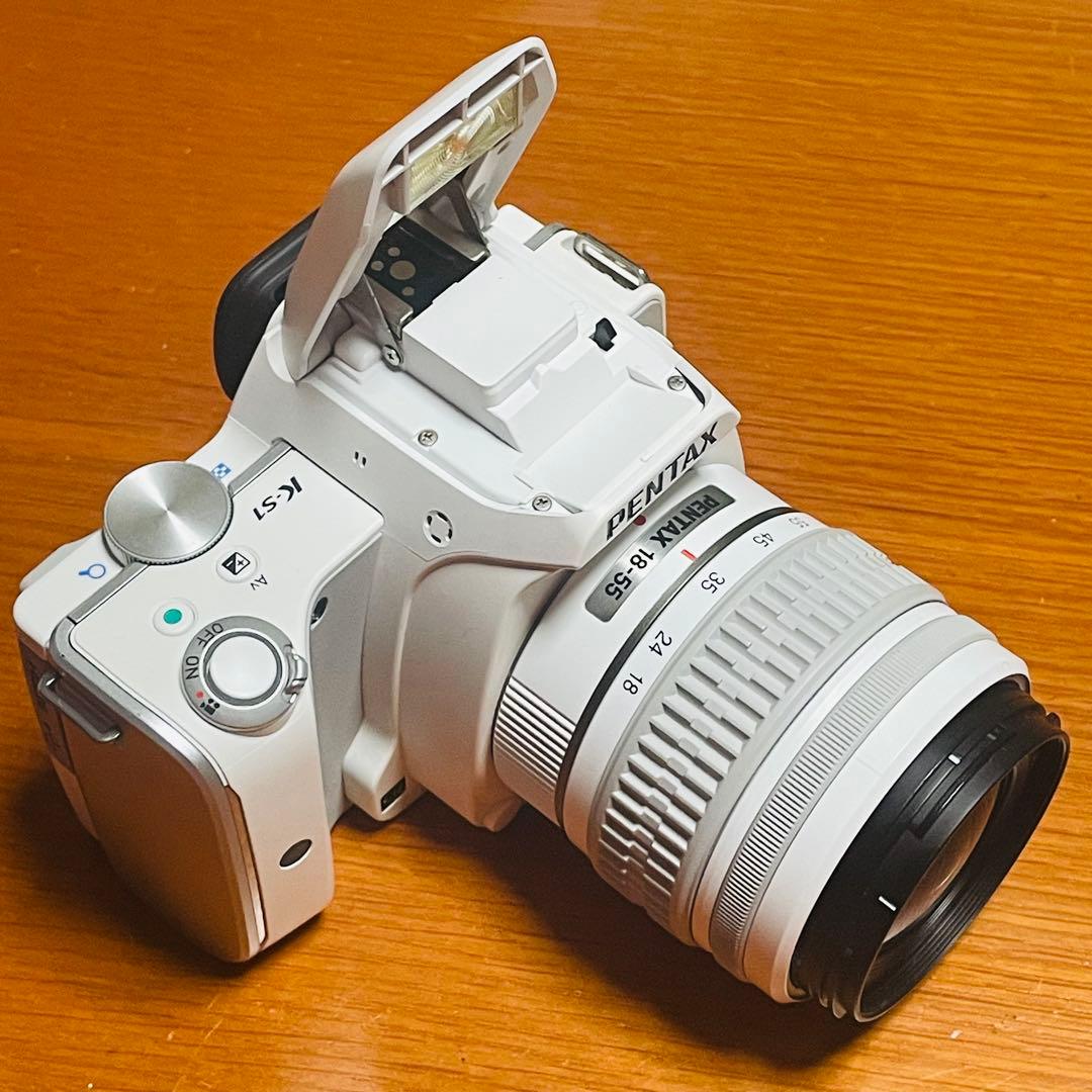 PENTAX K-S1 18-55mm ズームレンズキット WHITE 実用良品