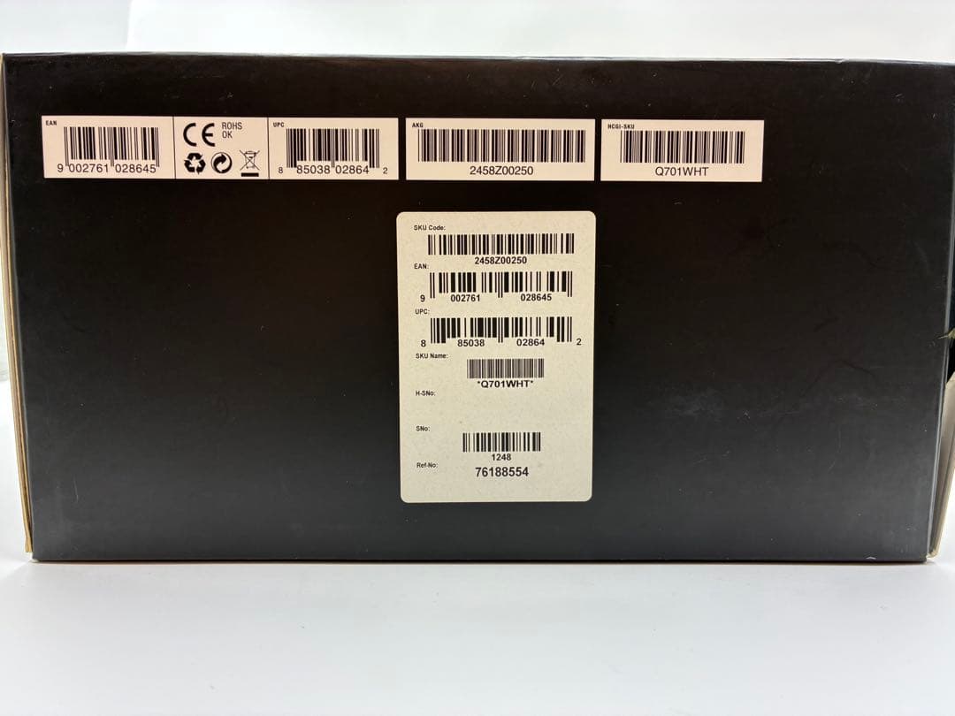 AKG Q701 ヘッドフォン ホワイト/ブラック　初期モデル　オーストリア製