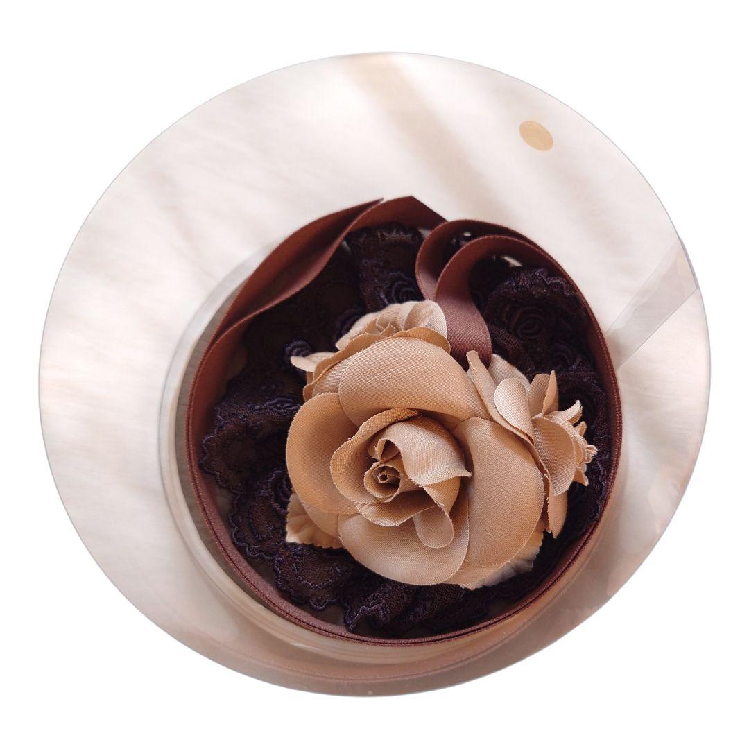 ロゼットヘッドドレス