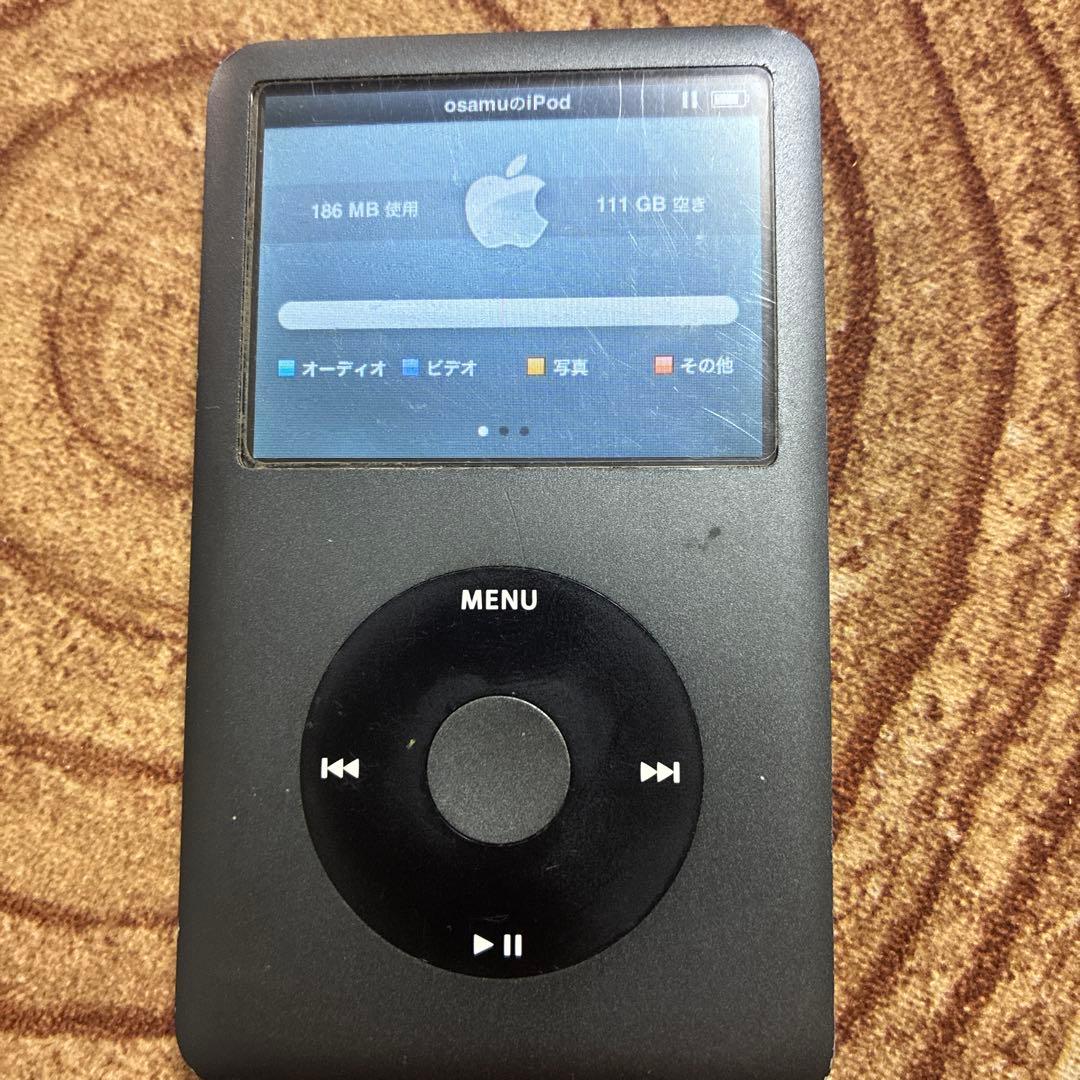 iPod classic 120GB アイポッド　クラシック ブラック　動作品