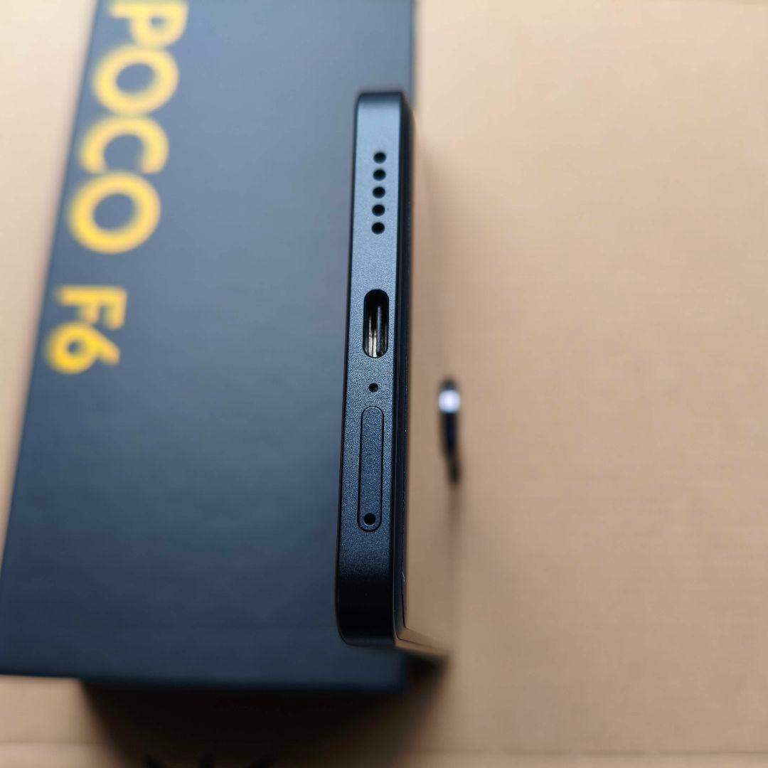 POCO F6 SIMフリー 8GB/256GB ブラック グローバル版