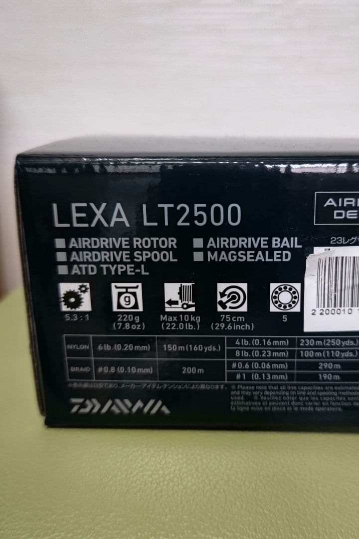 Daiwa 23LEXA LT2500 スピニングリール